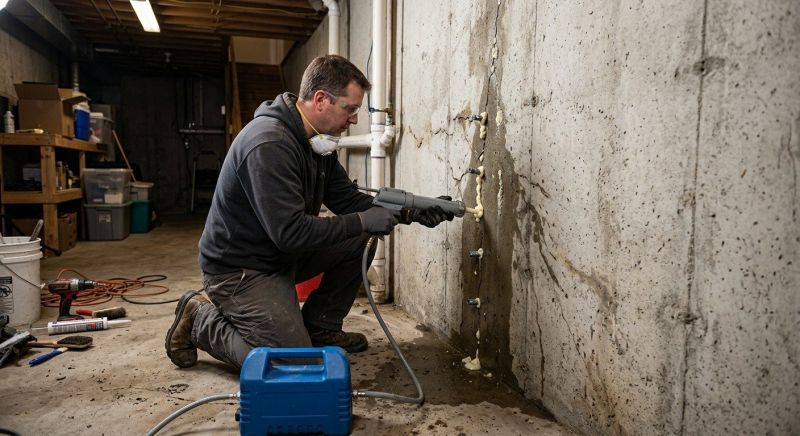 Basement Foundation Repair in Derwood, MD