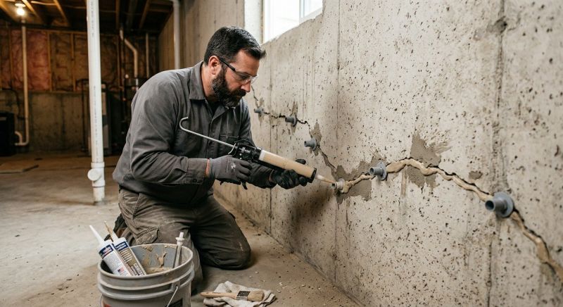 Basement Foundation Repair in Great Falls, VA