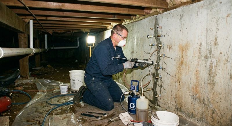 Basement Foundation Repair in Howard County, MD