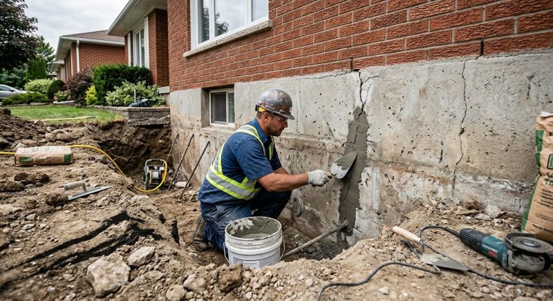 Basement Foundation Repair in Woodbine, MD