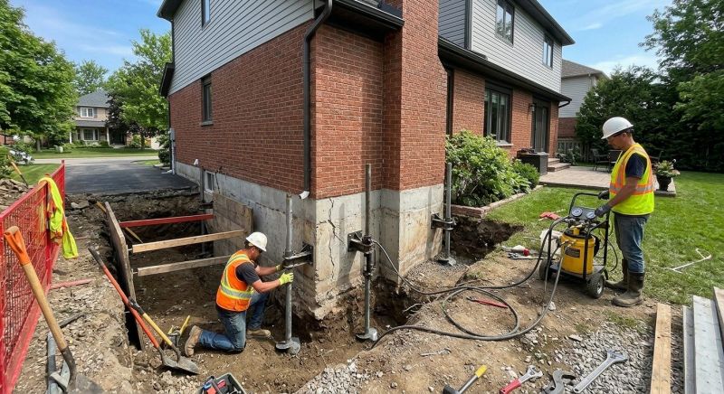 Basement Underpinning in Bethesda, MD