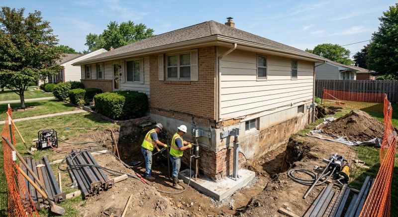 Building Foundation Repair in Alexandria, VA