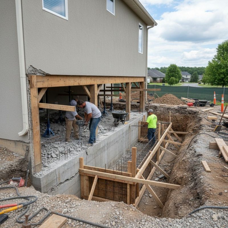 Building Foundation Repair in Gaithersburg, MD