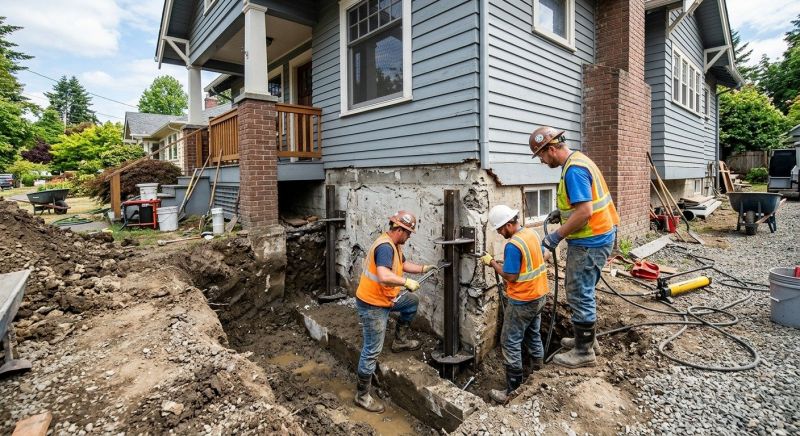 Building Foundation Repair in Highland, MD