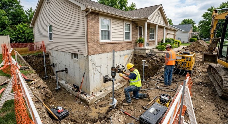 Building Foundation Repair in Jessup, MD