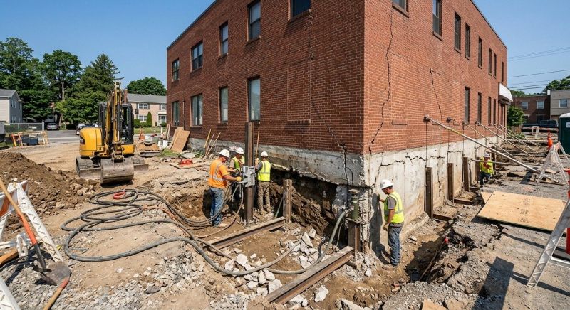 Building Foundation Repair in Oxon Hill, MD