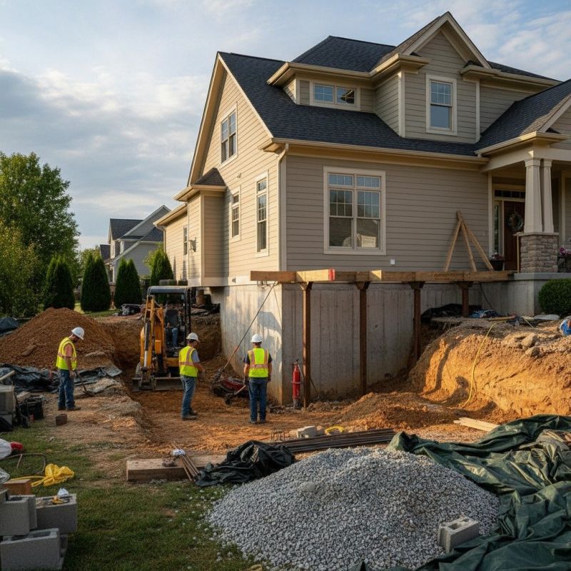 Building Foundation Repair in Sterling, VA