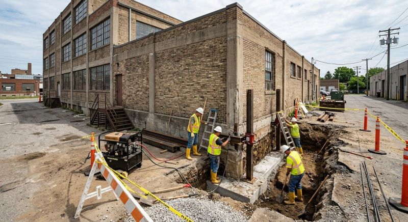 Building Foundation Repair in Suitland, MD
