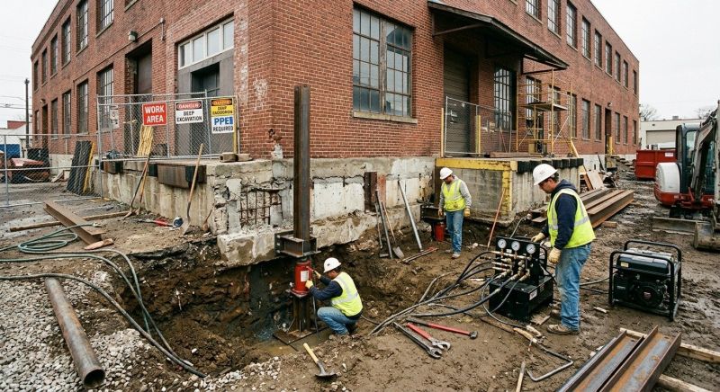 Commercial Foundation Repair in Bethesda, MD