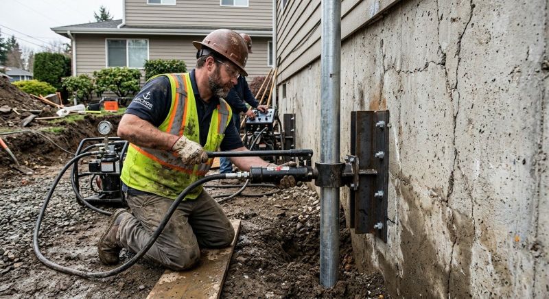 Concrete Foundation Leveling in Bowie, MD