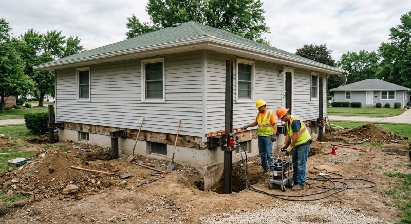 Concrete Foundation Leveling in Olney, MD