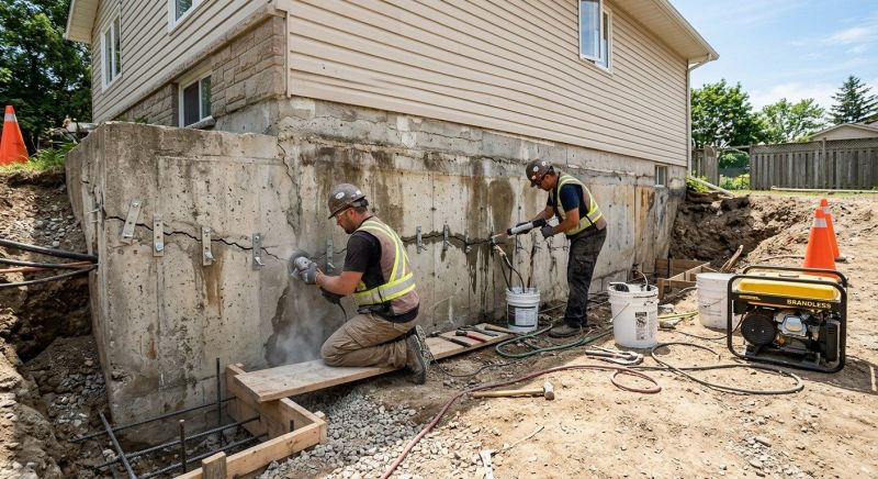 Concrete Foundation Repair in Arlington, VA