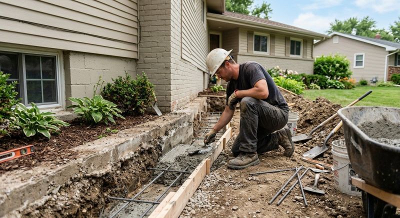 Concrete Foundation Repair in Clifton, VA