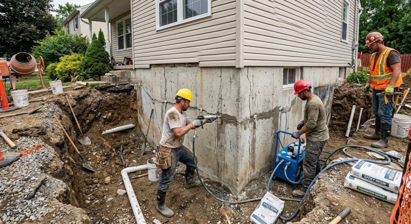 Concrete Foundation Repair in College Park, MD