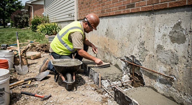 Concrete Foundation Repair in Bethesda, MD