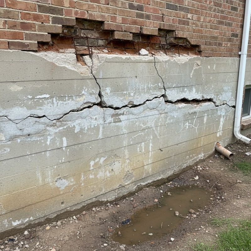 Cracked Foundation Repair in Jessup, MD