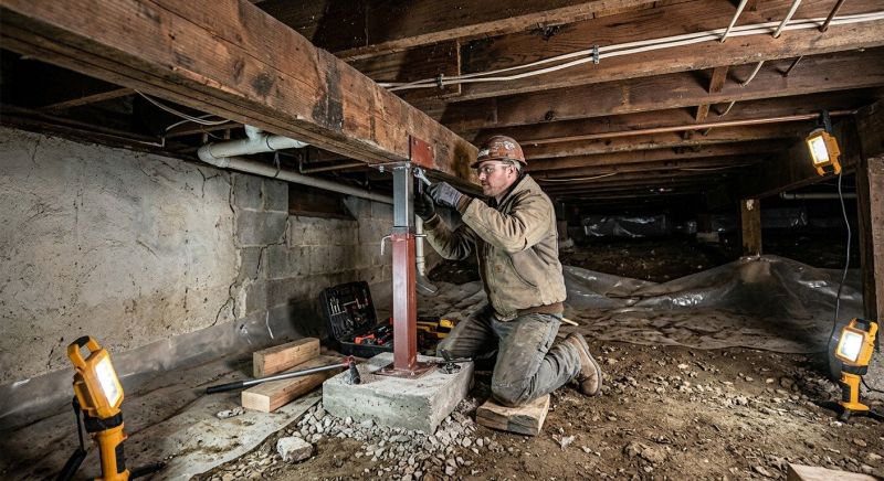Crawlspace Foundation Repair in Ashburn, VA