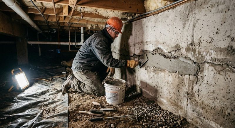 Crawlspace Foundation Repair in Sandy Spring, MD