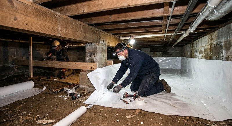 Crawlspace Repair in Bethesda, MD