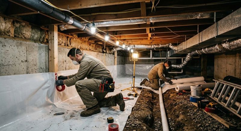 Crawlspace Repair in Bethesda, MD