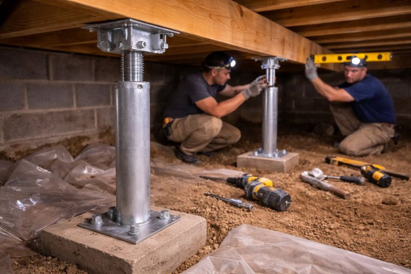 Crawlspace Structural Repair in Bethesda, MD