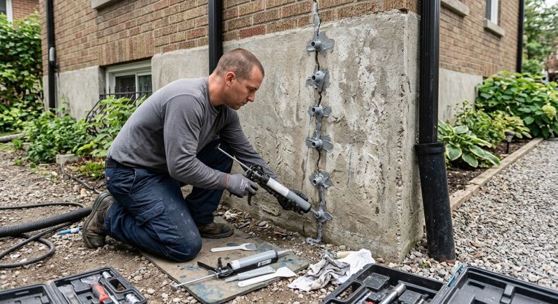 Foundation Crack Repair in Oakton, VA