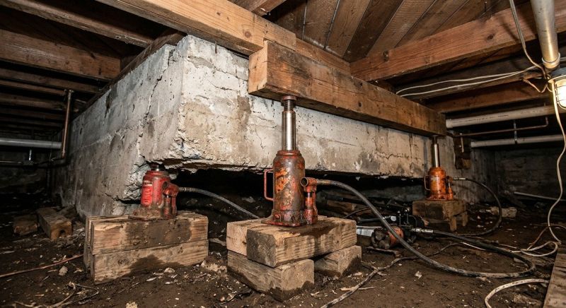 Foundation Jacking in Annandale, VA