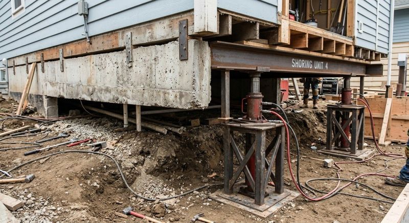 Foundation Jacking in Ashburn, VA