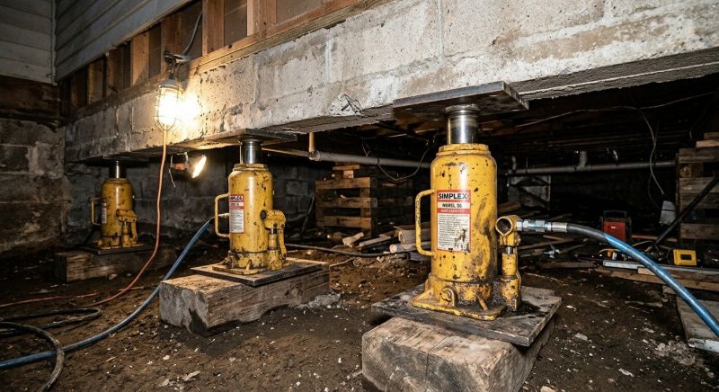 Foundation Jacking in Boyds, MD