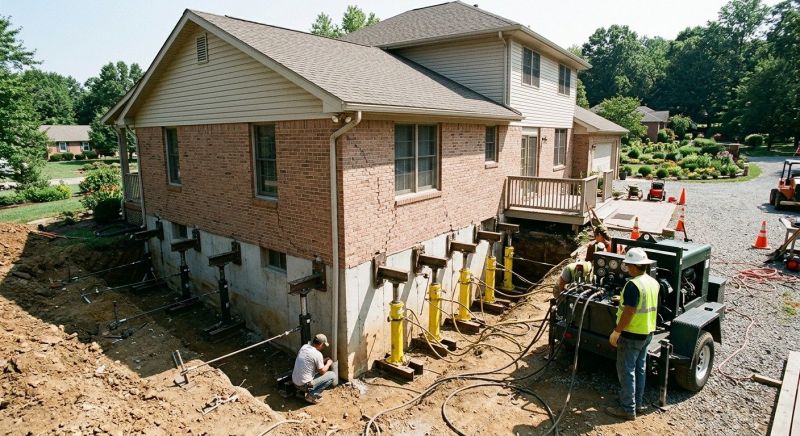 Foundation Jacking in Capitol Heights, MD