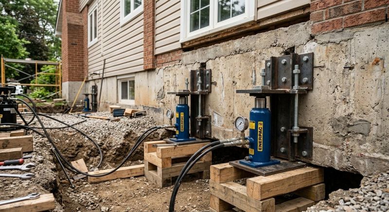 Foundation Jacking in Chevy Chase, MD