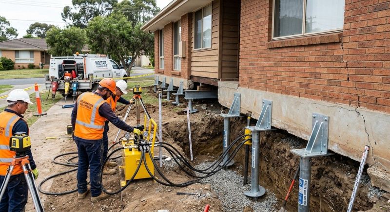 Foundation Jacking in Germantown, MD