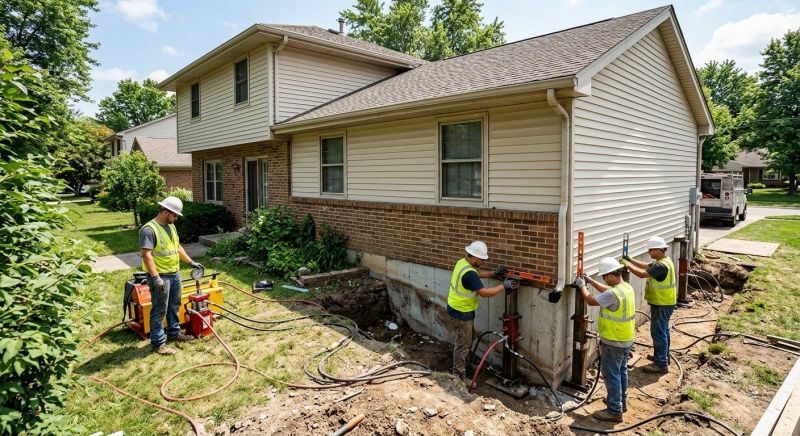 Foundation Jacking in Herndon, VA