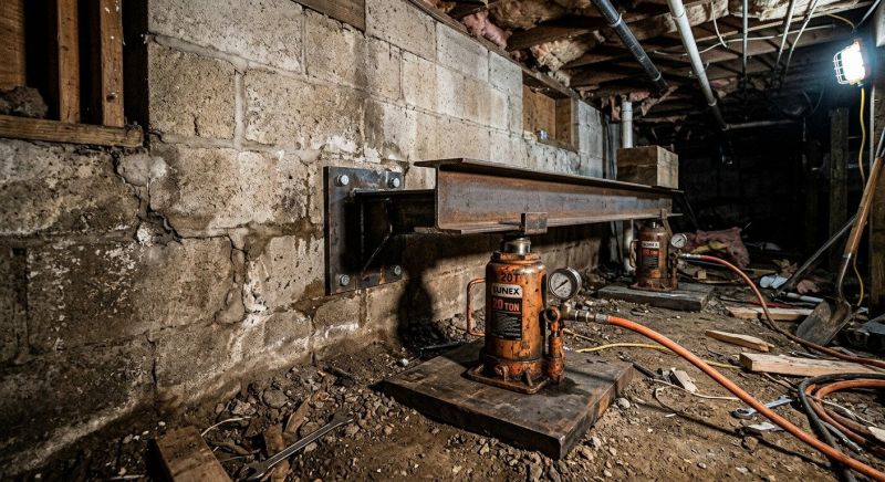 Foundation Jacking in Leesburg, VA