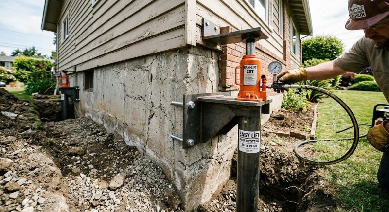 Foundation Jacking in Potomac, MD