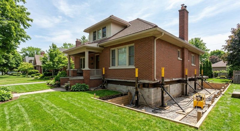 Foundation Lifting in Falls Church, VA