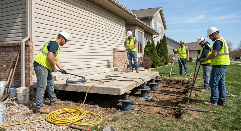 Foundation Lifting in Poolesville, MD