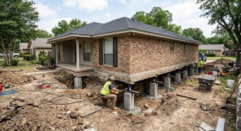 Foundation Pier Leveling in Bethesda, MD