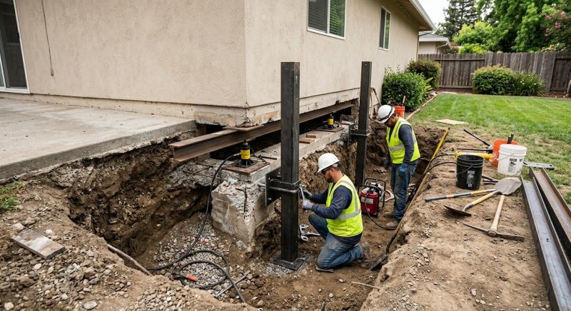 Foundation Pier Repair in Bethesda, MD