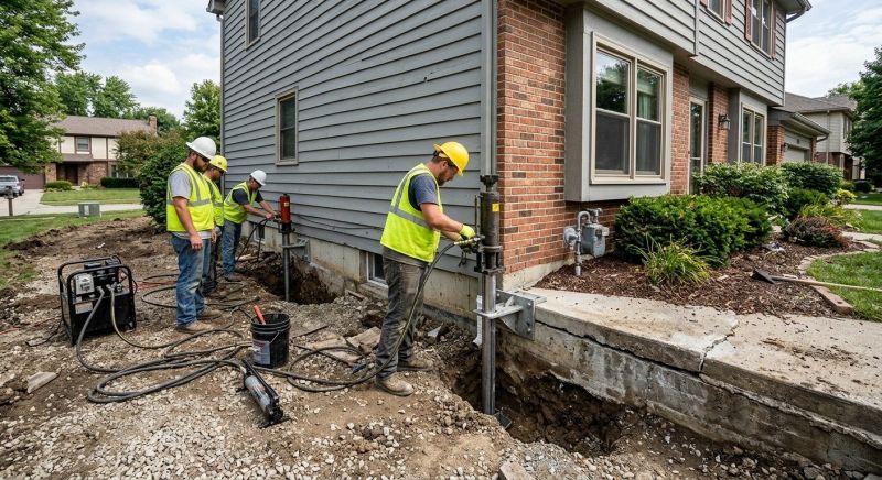 Foundation Stabilizing in Ashton, MD
