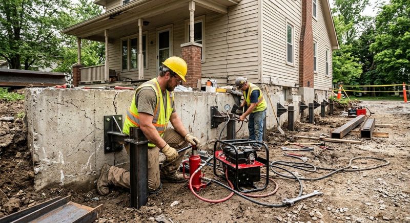 Foundation Stabilizing in Cheltenham, MD