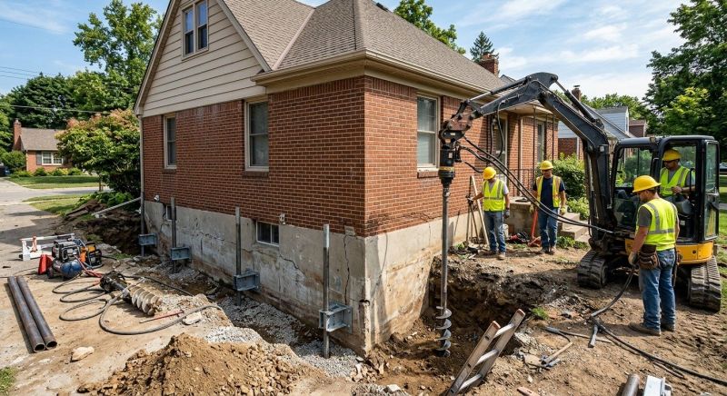 Foundation Stabilizing in Clarksville, MD