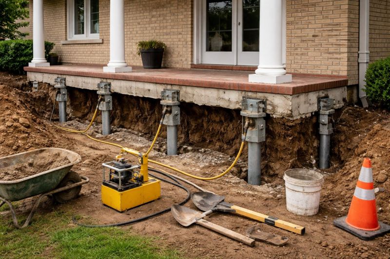 Foundation Stabilizing in College Park, MD