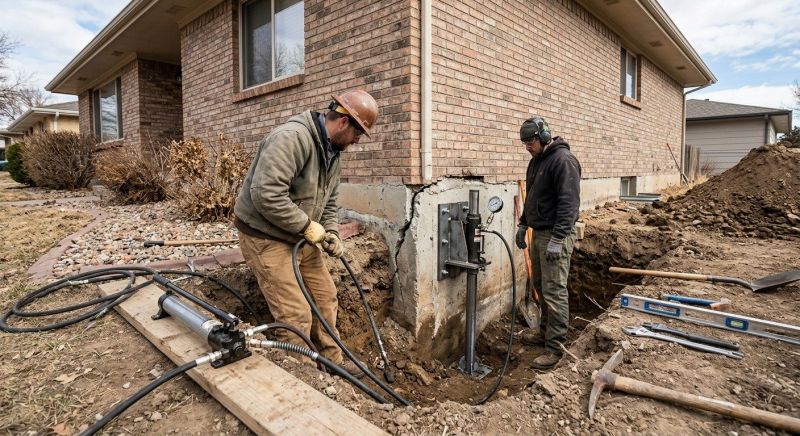 Foundation Stabilizing in Herndon, VA
