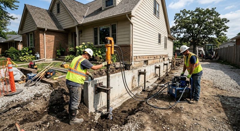 Foundation Stabilizing in Bethesda, MD