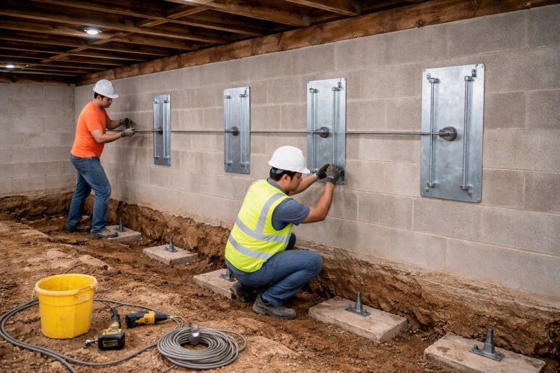 Foundation Stabilizing in Manassas, VA