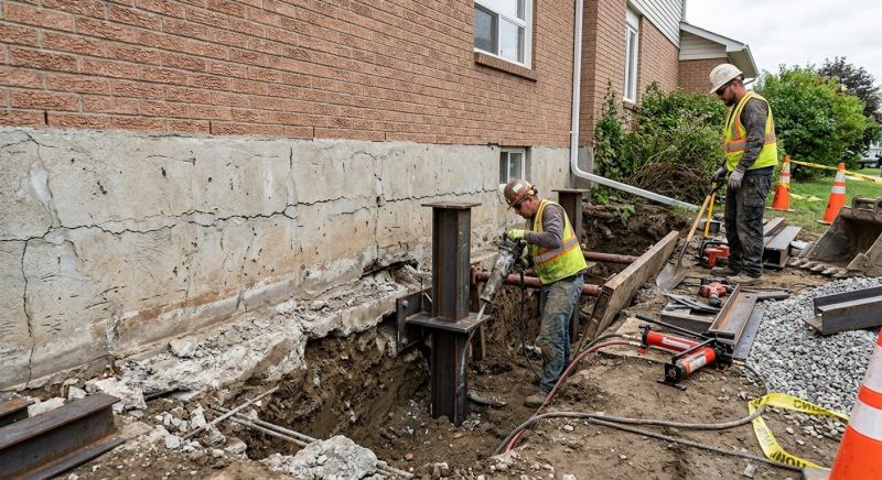 Foundation Structural Repair in Clarksburg, MD