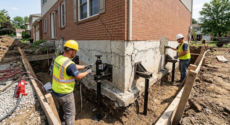 Foundation Structural Repair in Highland, MD