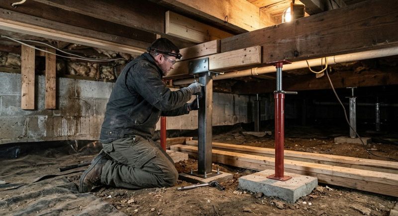 Foundation Structural Repair in Sandy Spring, MD