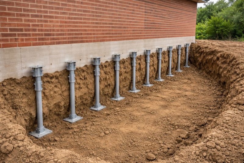 Helical Pile Installation in Bethesda, MD